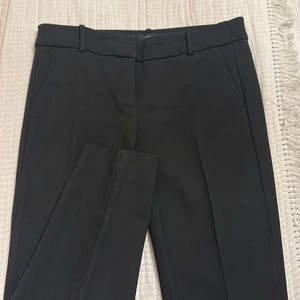 J.Crew Cameron Slim Crop Pant in Four-Season Stretch in Black